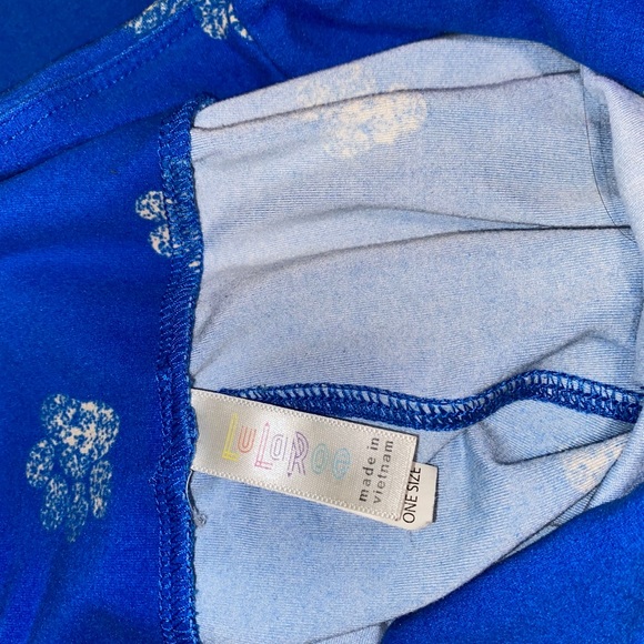 LulaRoe paw print leggings - Picture 3 of 3